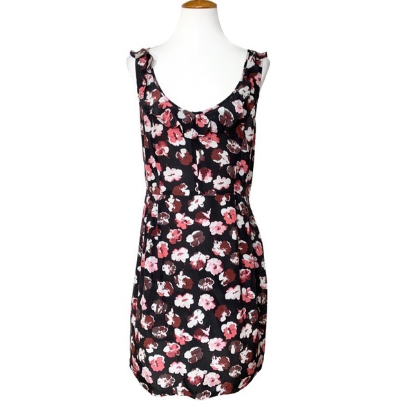 Urban Outfitters Dresses & Skirts - SOLD-Urban Outfitters Silk Ruffled Floral Dress